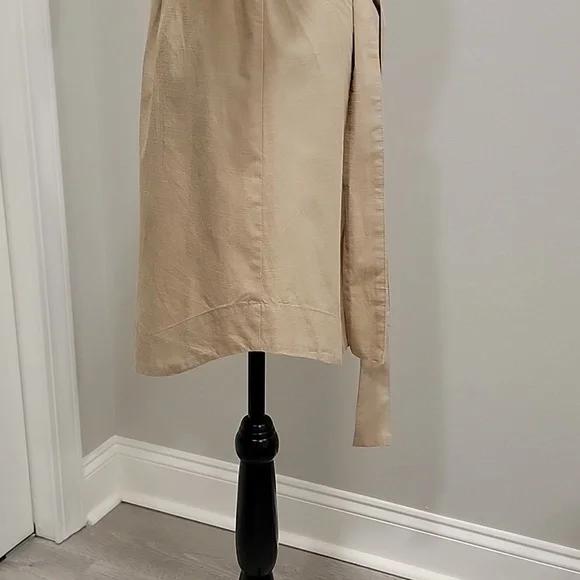 French Connection Tan Button-Up Dress - Picture 4 of 9